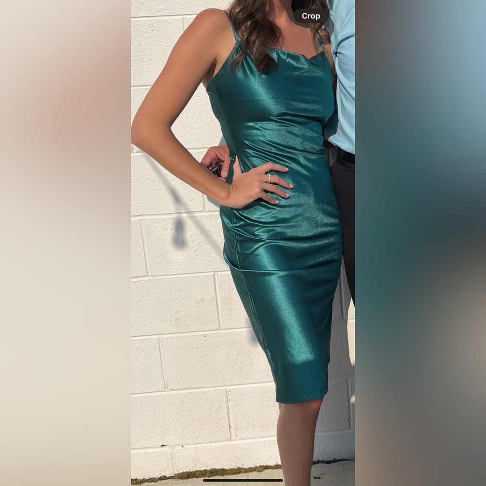 Amazon emerald green dress